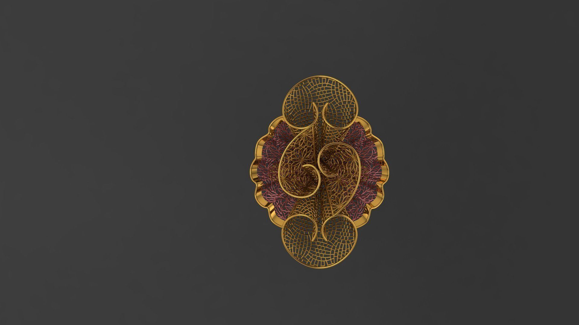 fusion 3d 100 rings 2020 collection 3D print model_108