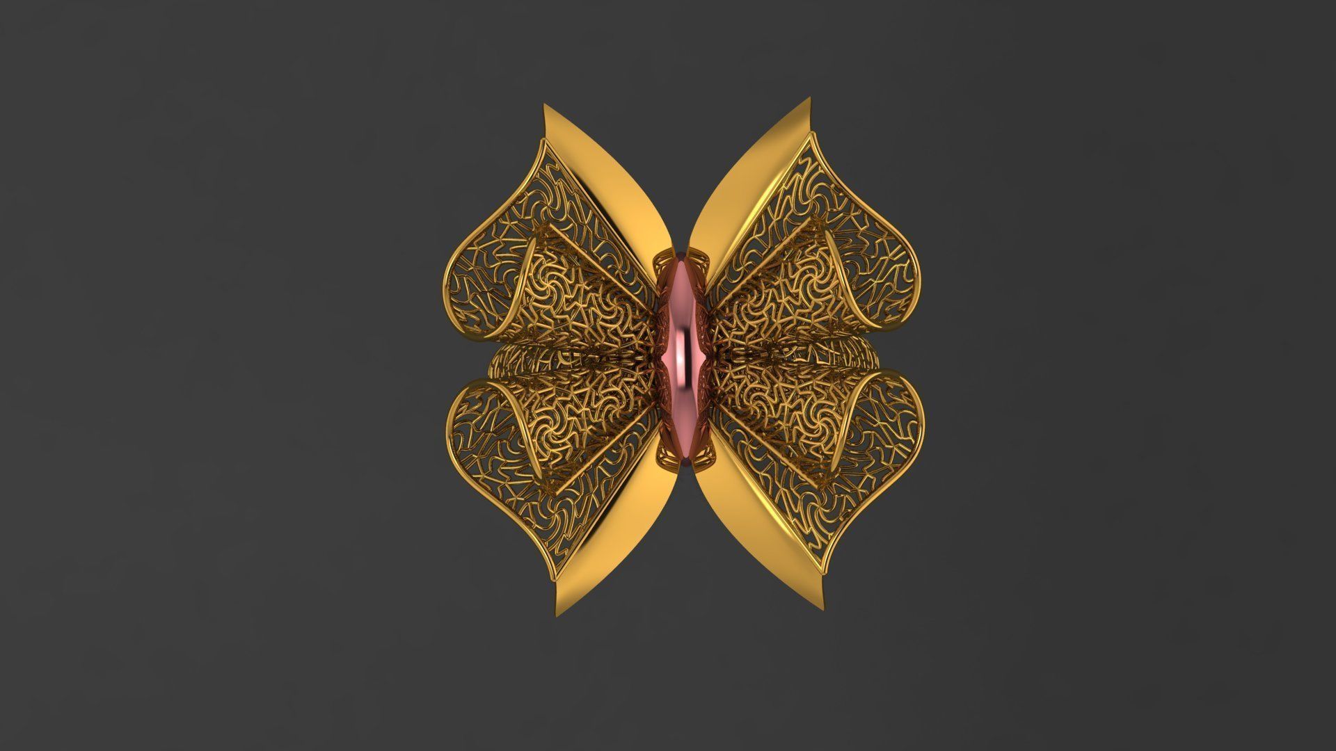 fusion 3d 100 rings 2020 collection 3D print model_109