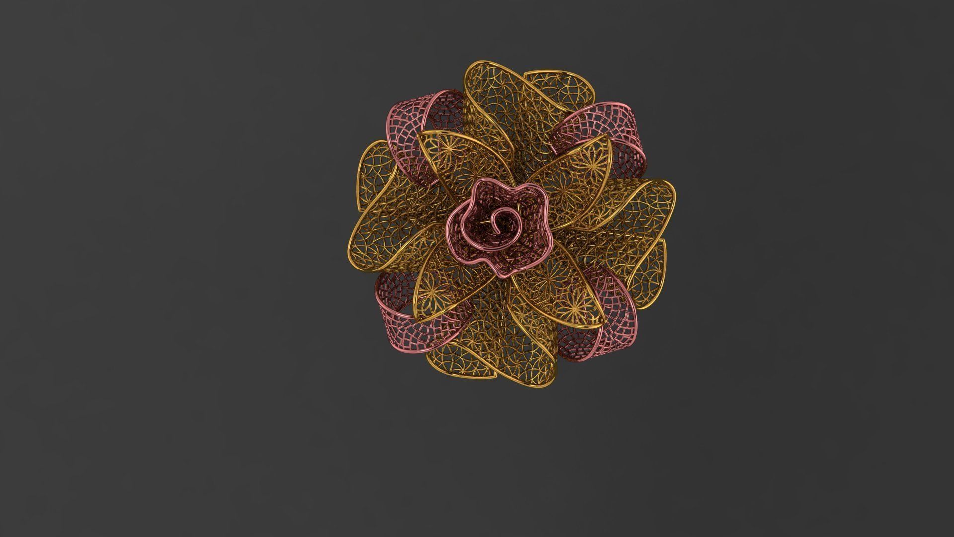 fusion 3d 100 rings 2020 collection 3D print model_87