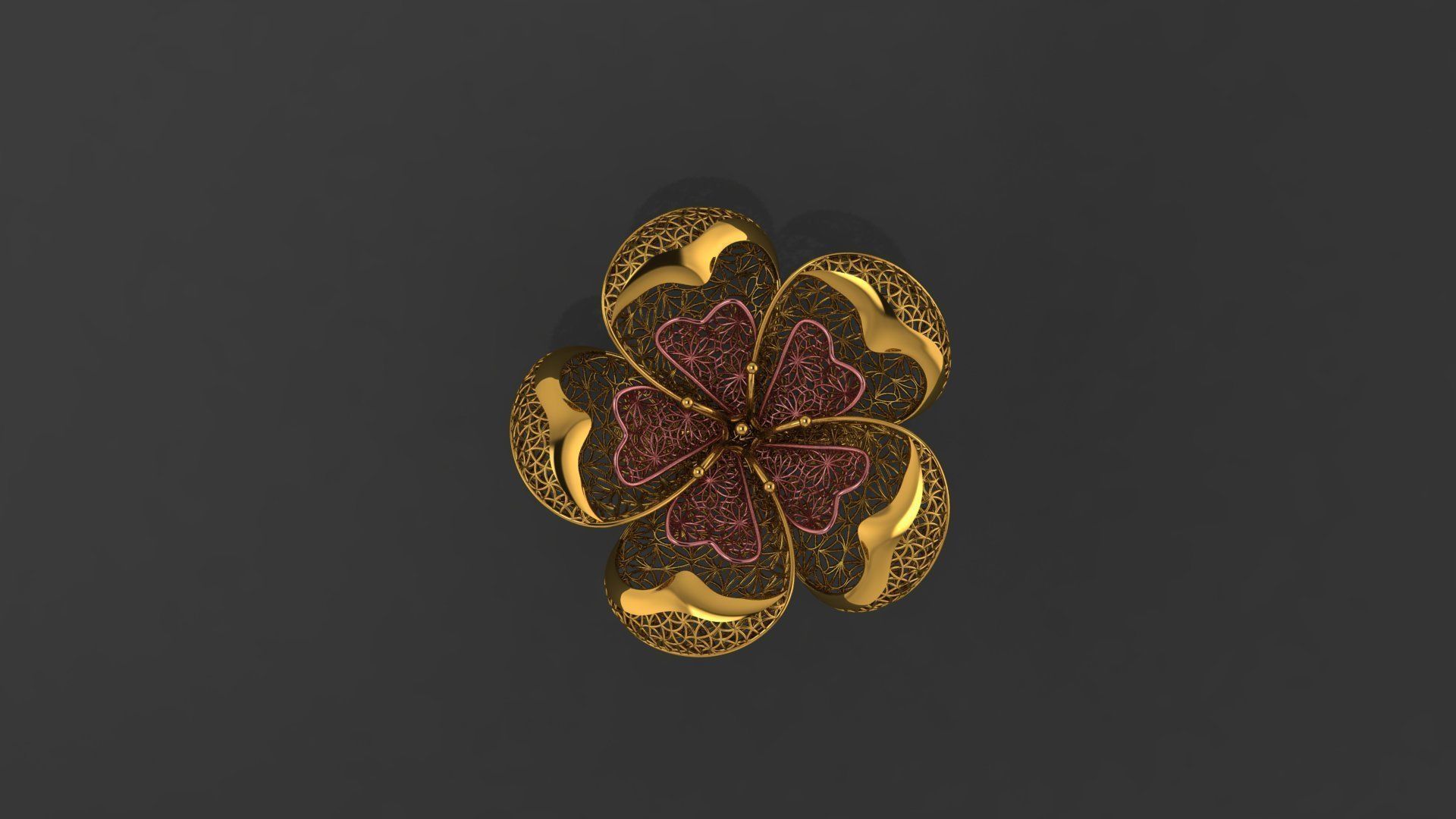 fusion 3d 100 rings 2020 collection 3D print model_38