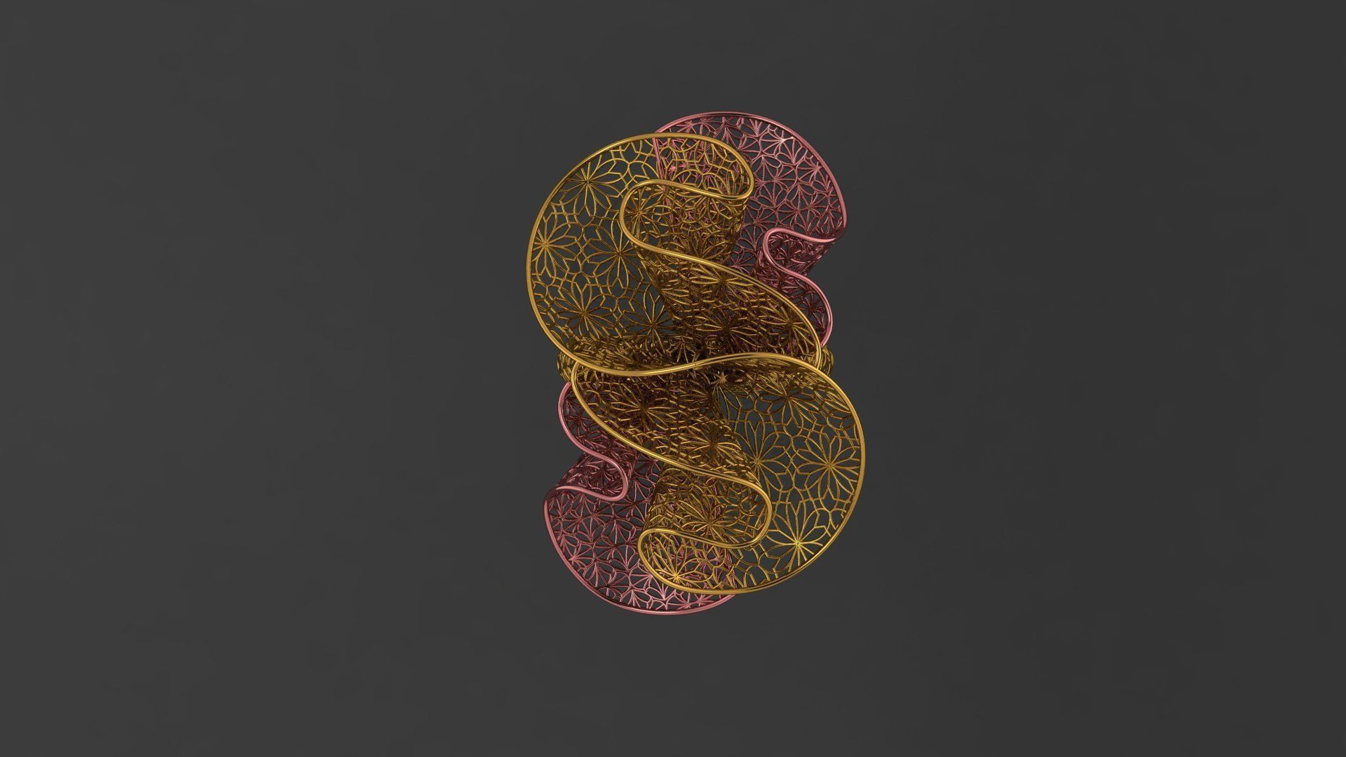 fusion 3d 100 rings 2020 collection 3D print model_96