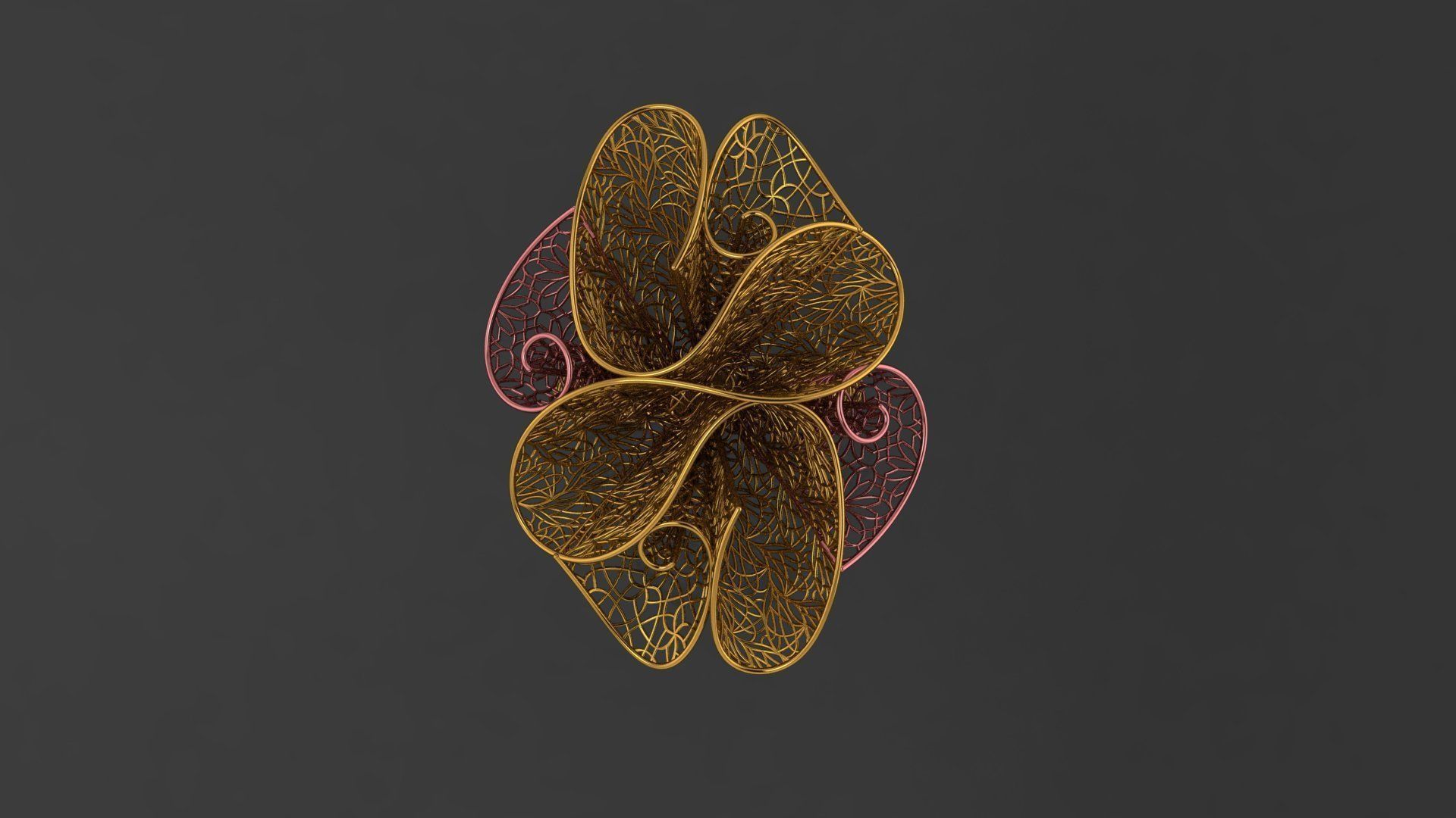 fusion 3d 100 rings 2020 collection 3D print model_105