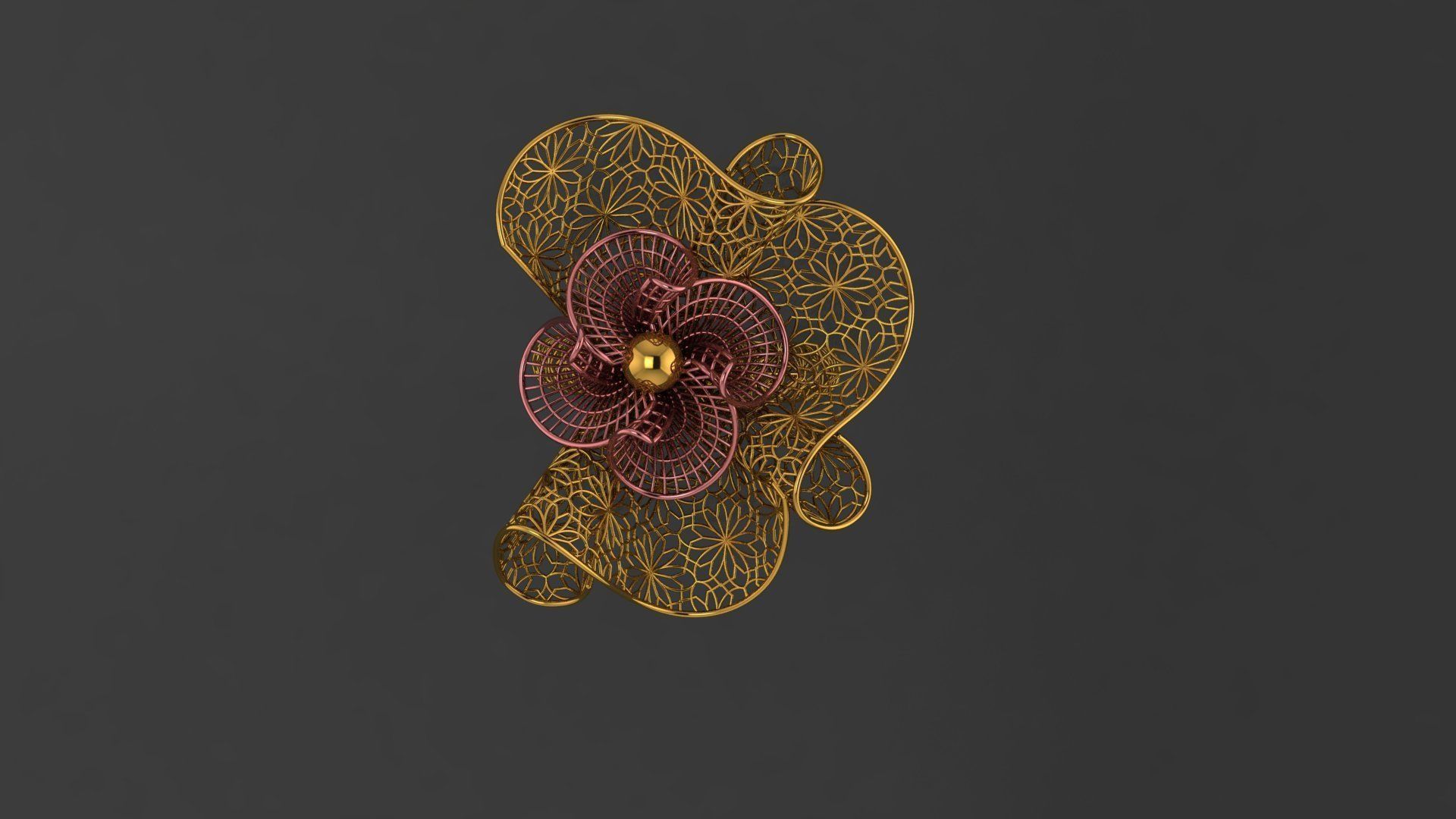 fusion 3d 100 rings 2020 collection 3D print model_122