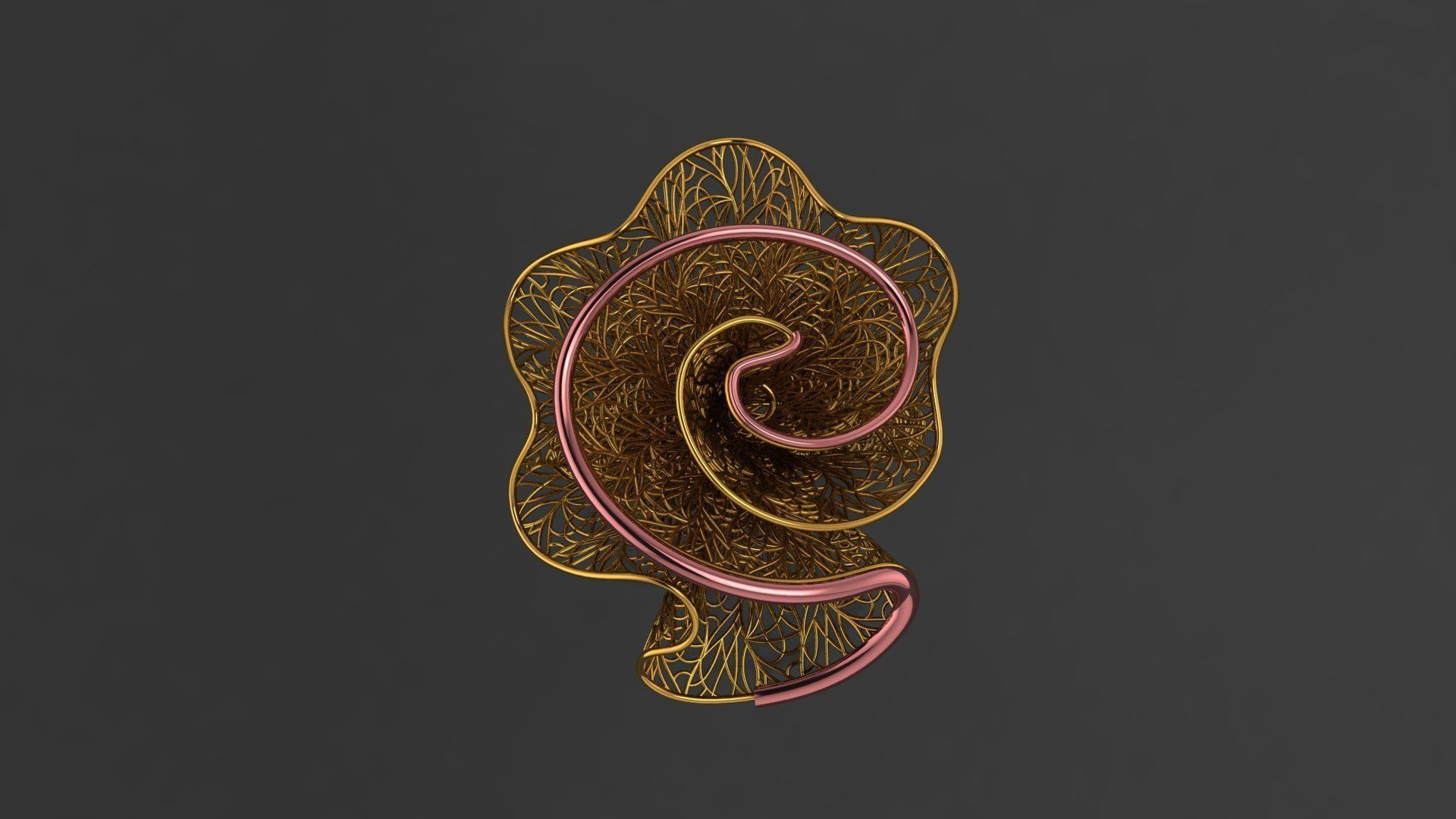 fusion 3d 100 rings 2020 collection 3D print model_113