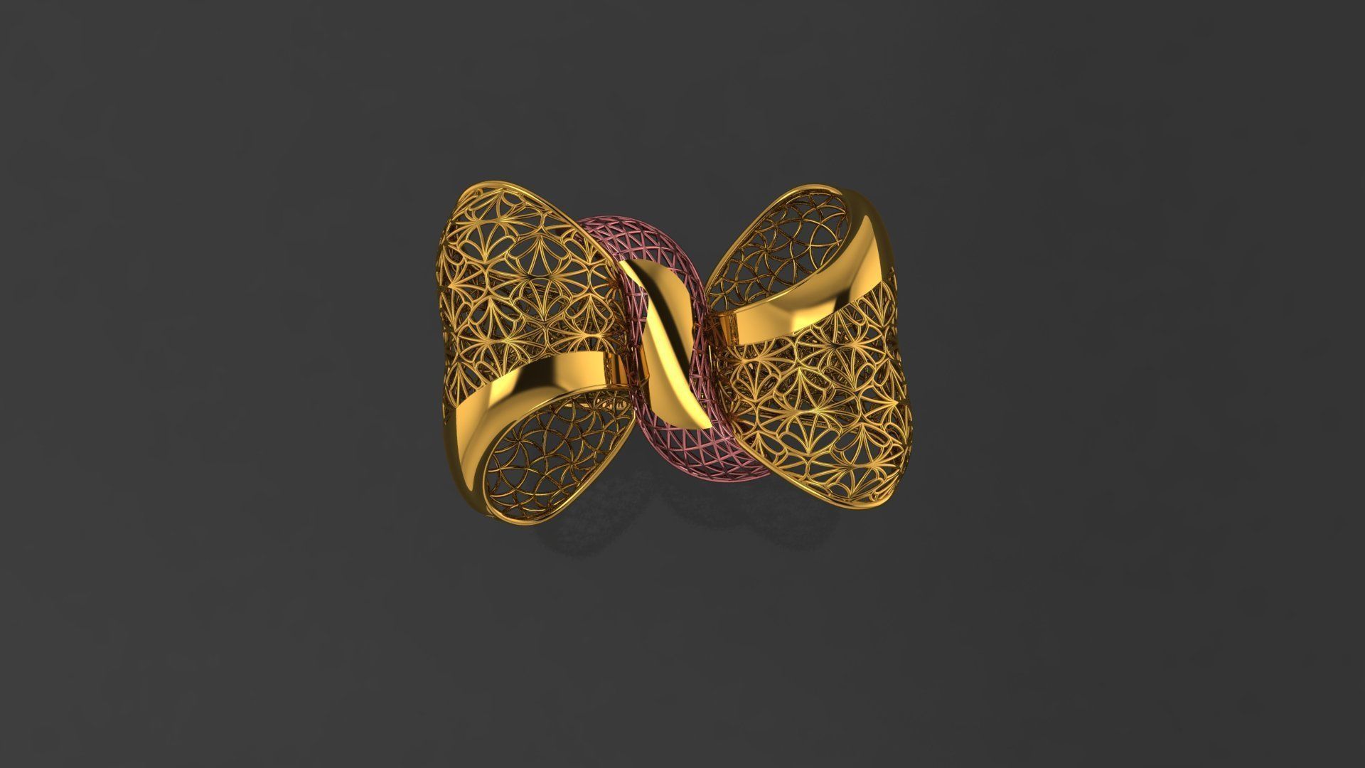 fusion 3d 100 rings 2020 collection 3D print model_106