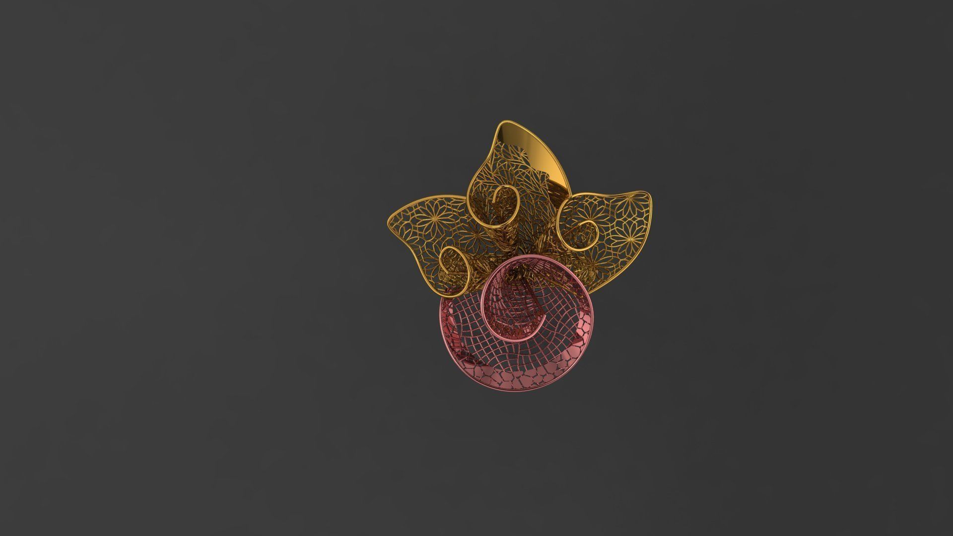 fusion 3d 100 rings 2020 collection 3D print model_79