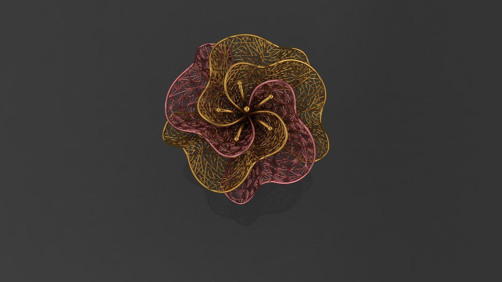 fusion 3d 100 rings 2020 collection 3D print model_59