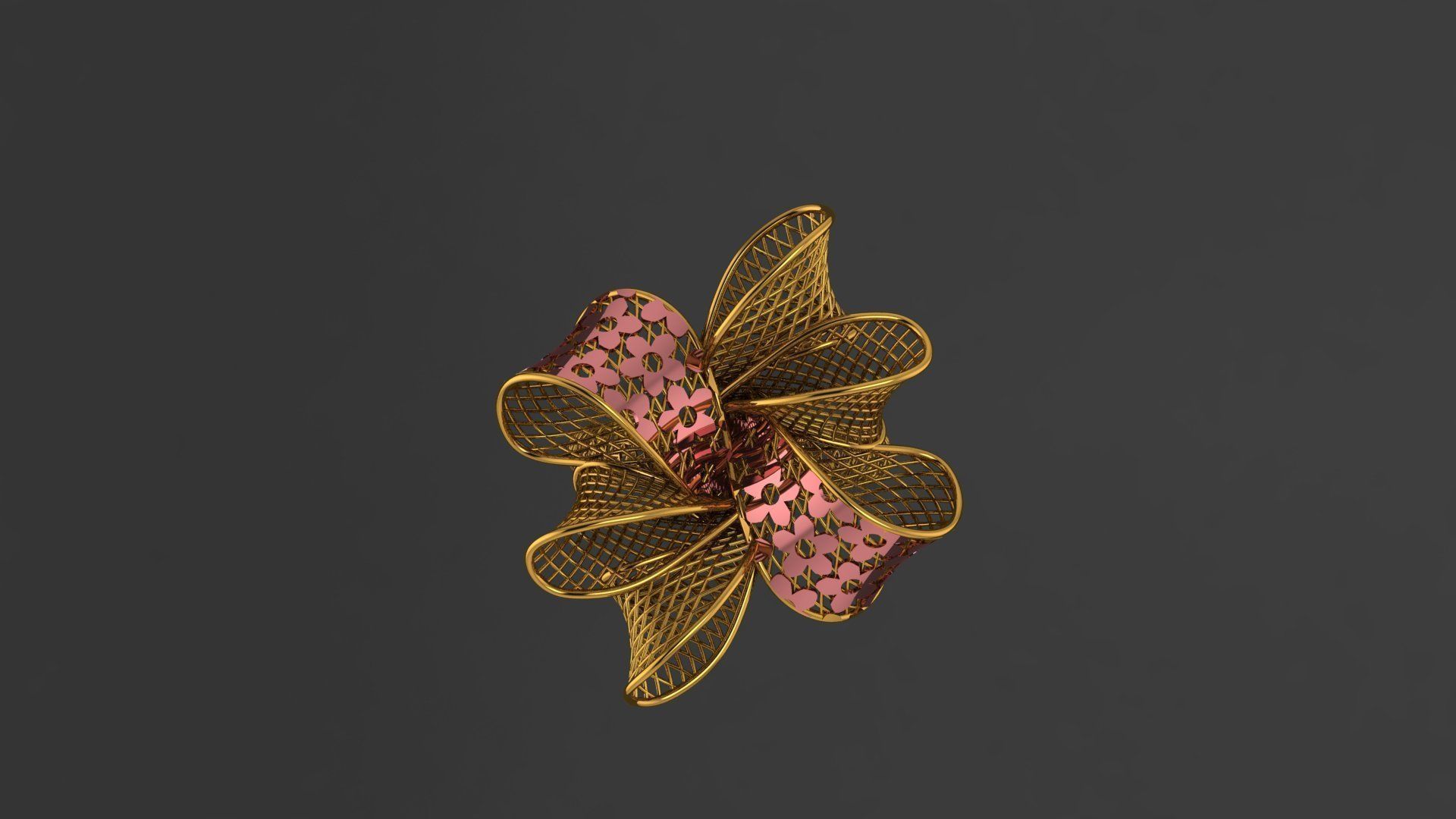 fusion 3d 100 rings 2020 collection 3D print model_45