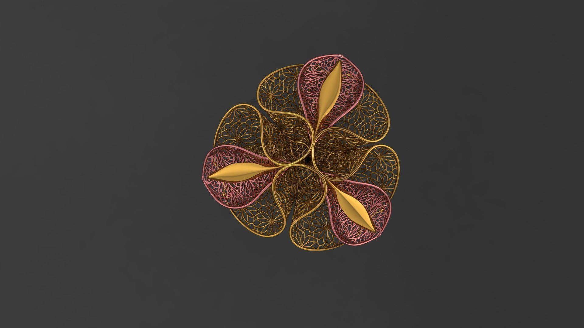 fusion 3d 100 rings 2020 collection 3D print model_95