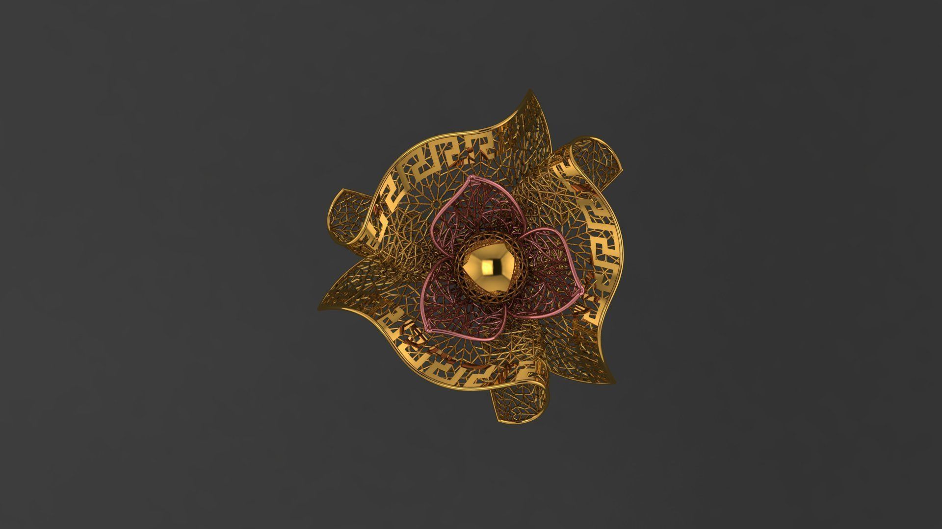 fusion 3d 100 rings 2020 collection 3D print model_119