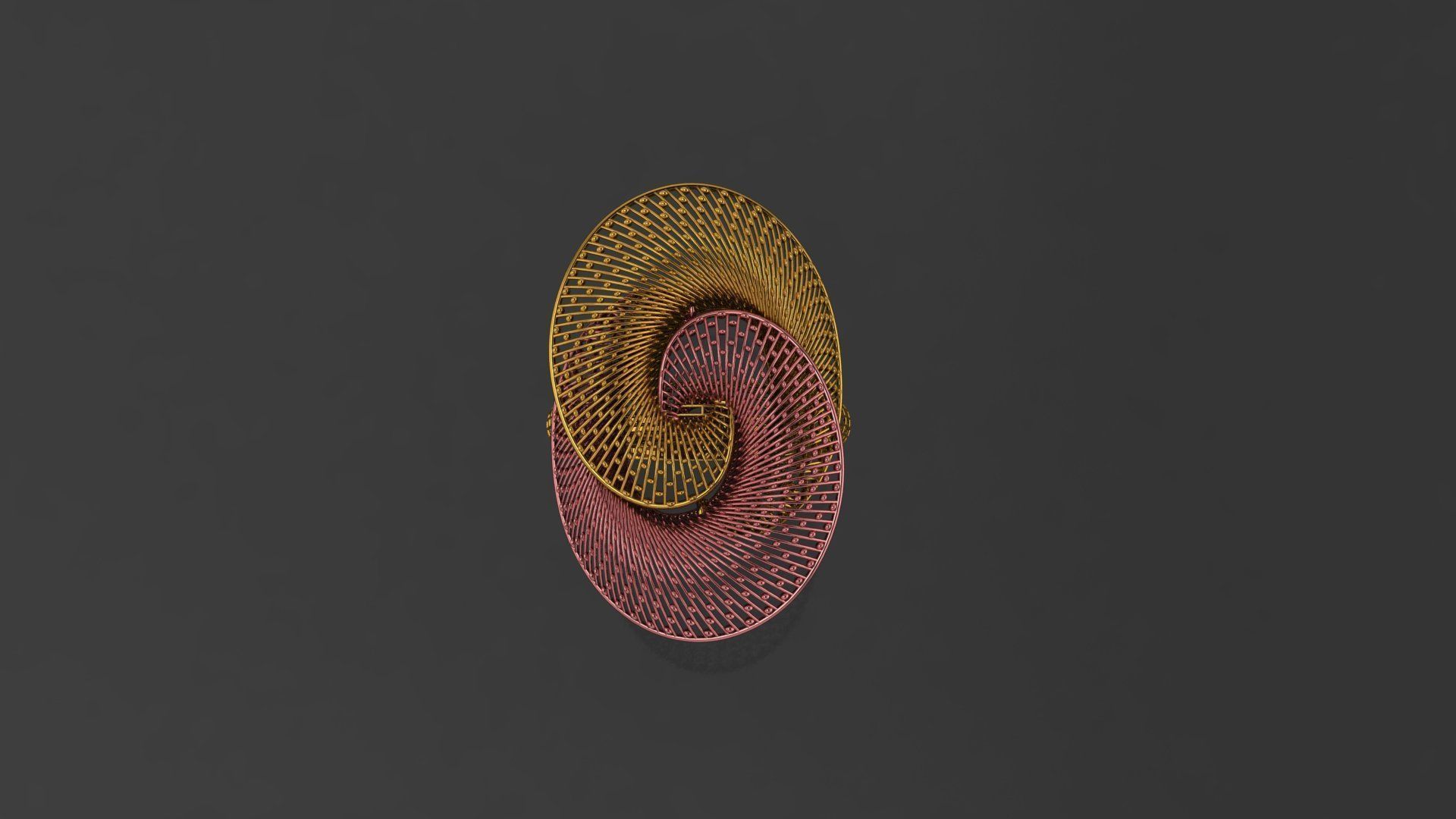 fusion 3d 100 rings 2020 collection 3D print model_89