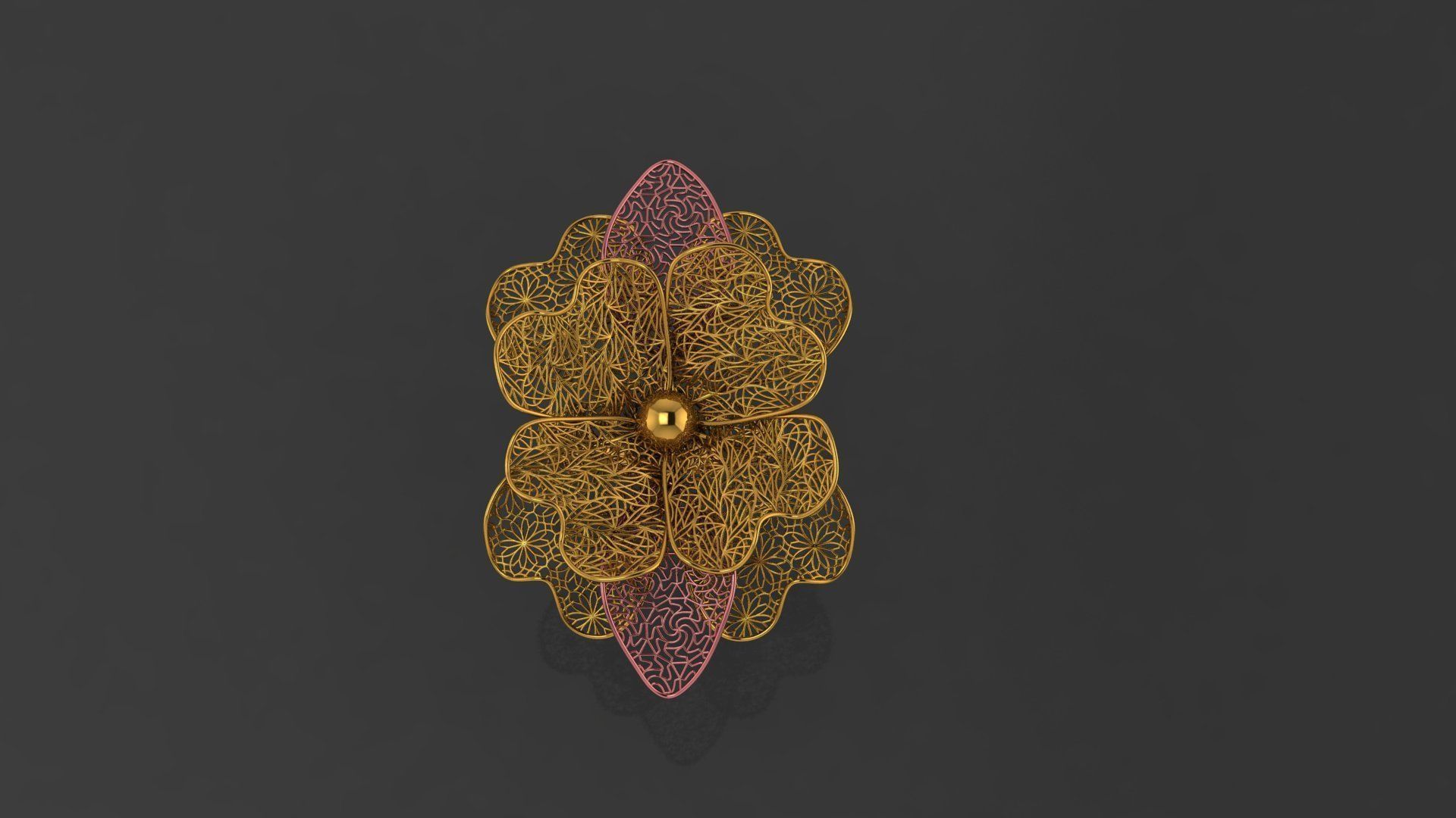 fusion 3d 100 rings 2020 collection 3D print model_56