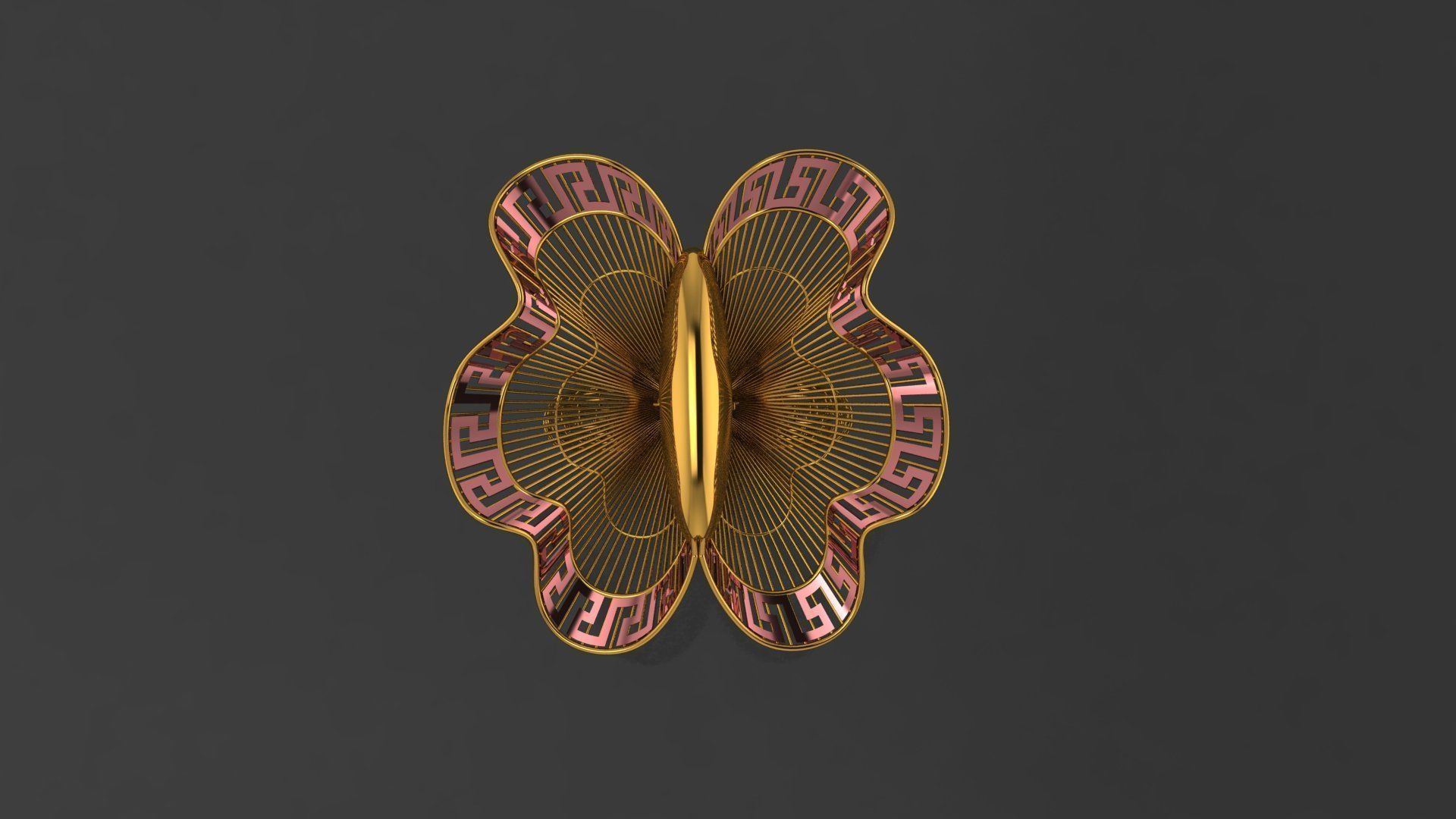 fusion 3d 100 rings 2020 collection 3D print model_91