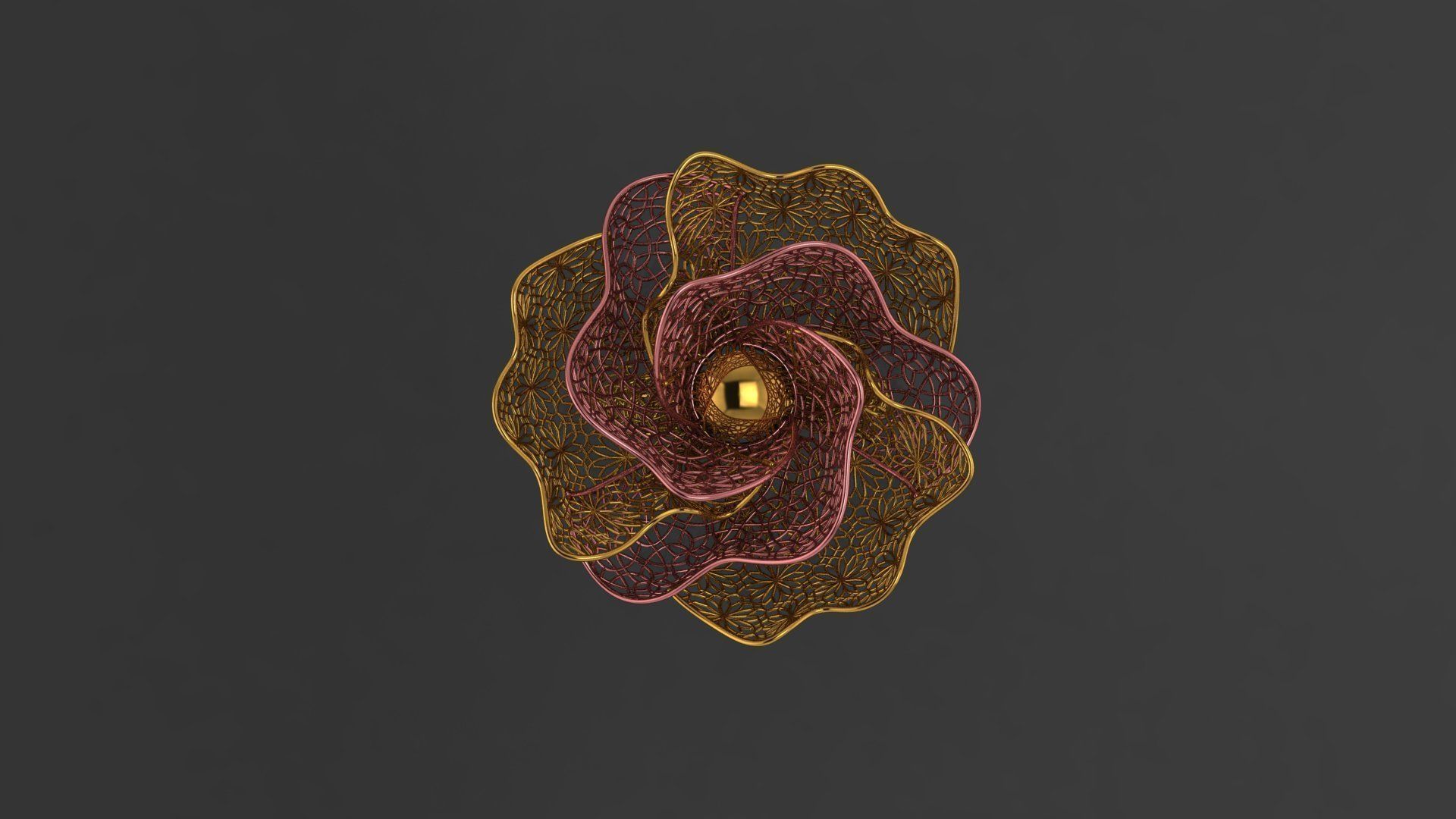 fusion 3d 100 rings 2020 collection 3D print model_97