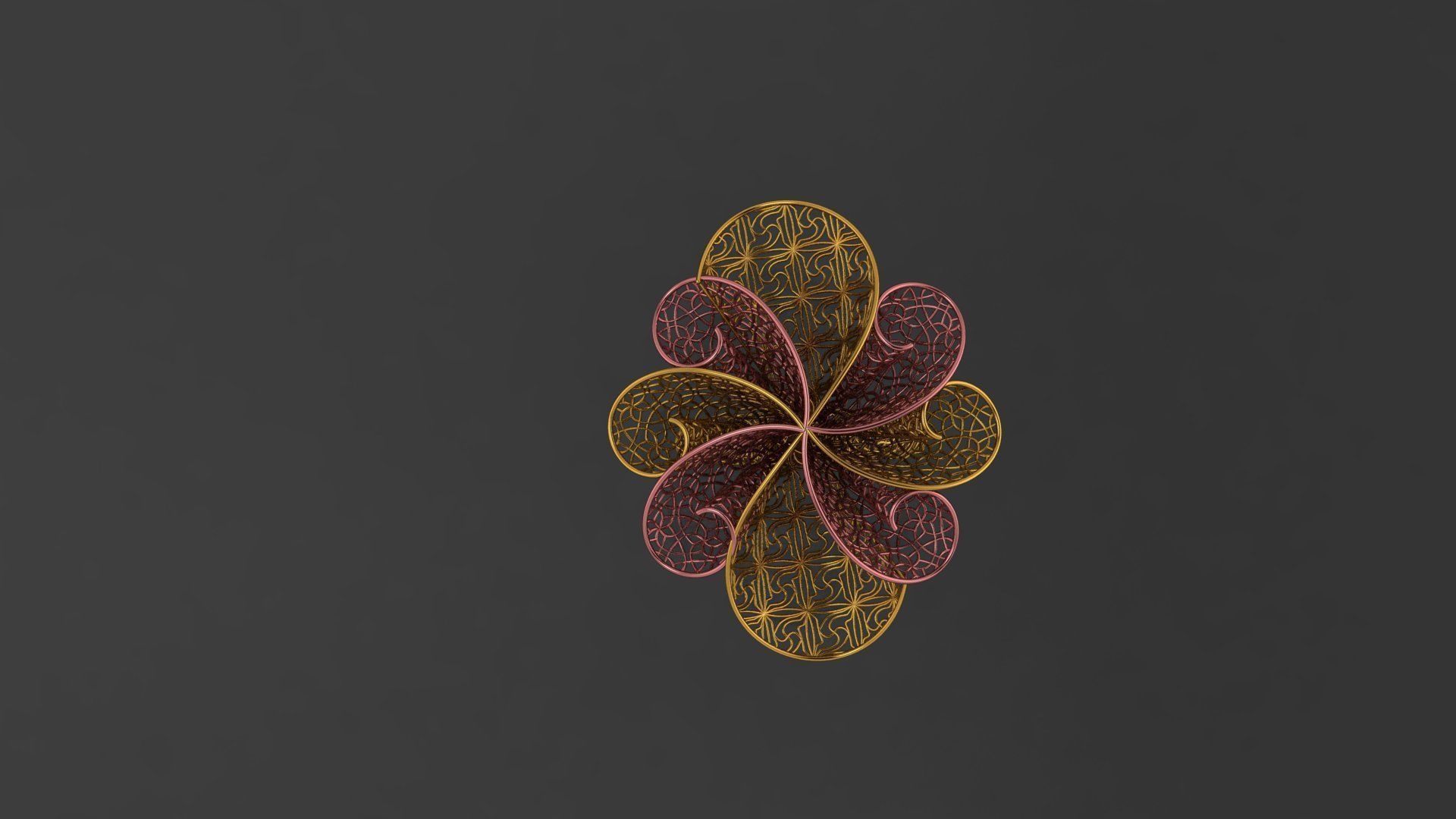 fusion 3d 100 rings 2020 collection 3D print model_112