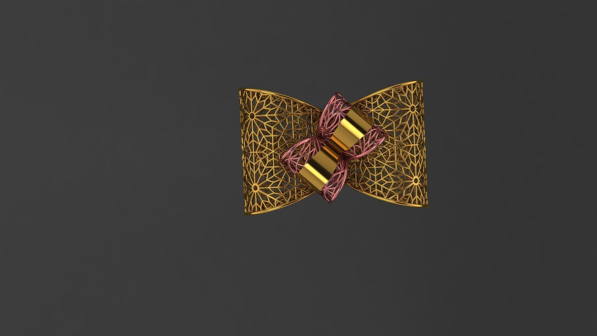 fusion 3d 100 rings 2020 collection 3D print model_125