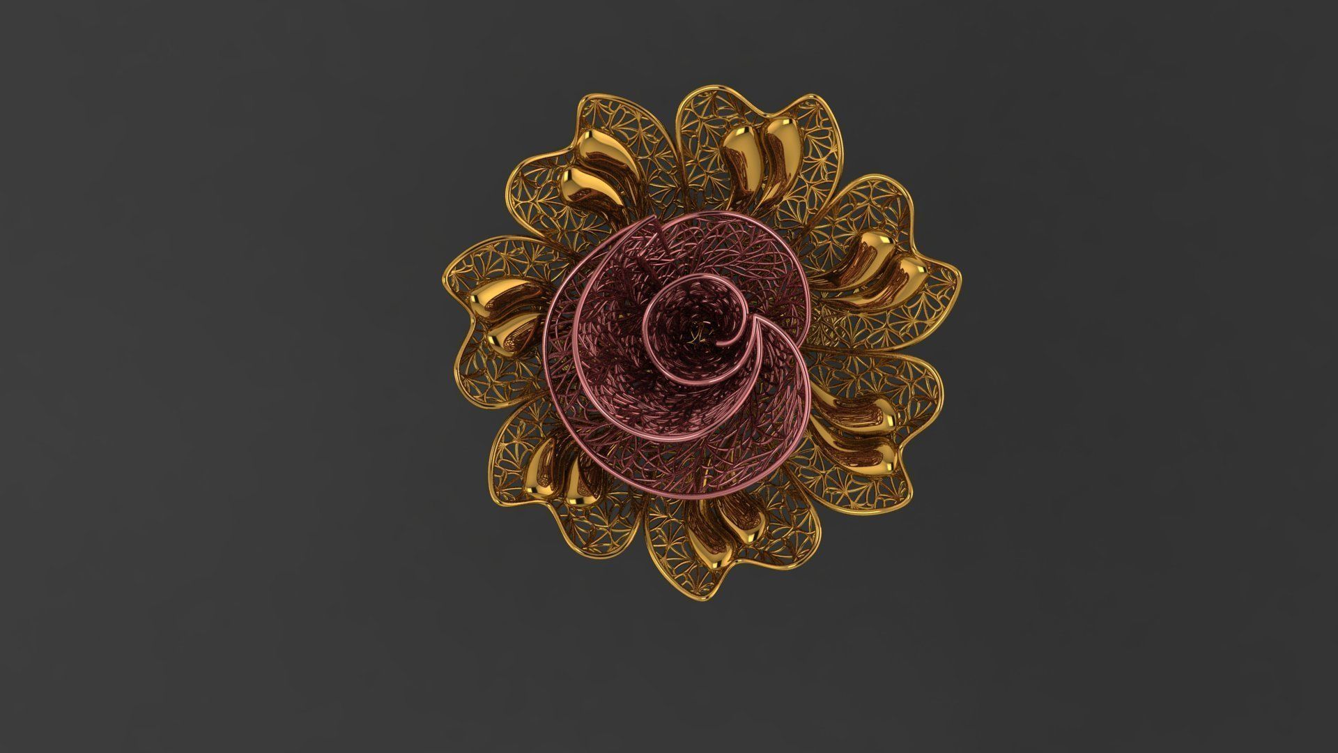 fusion 3d 100 rings 2020 collection 3D print model_50