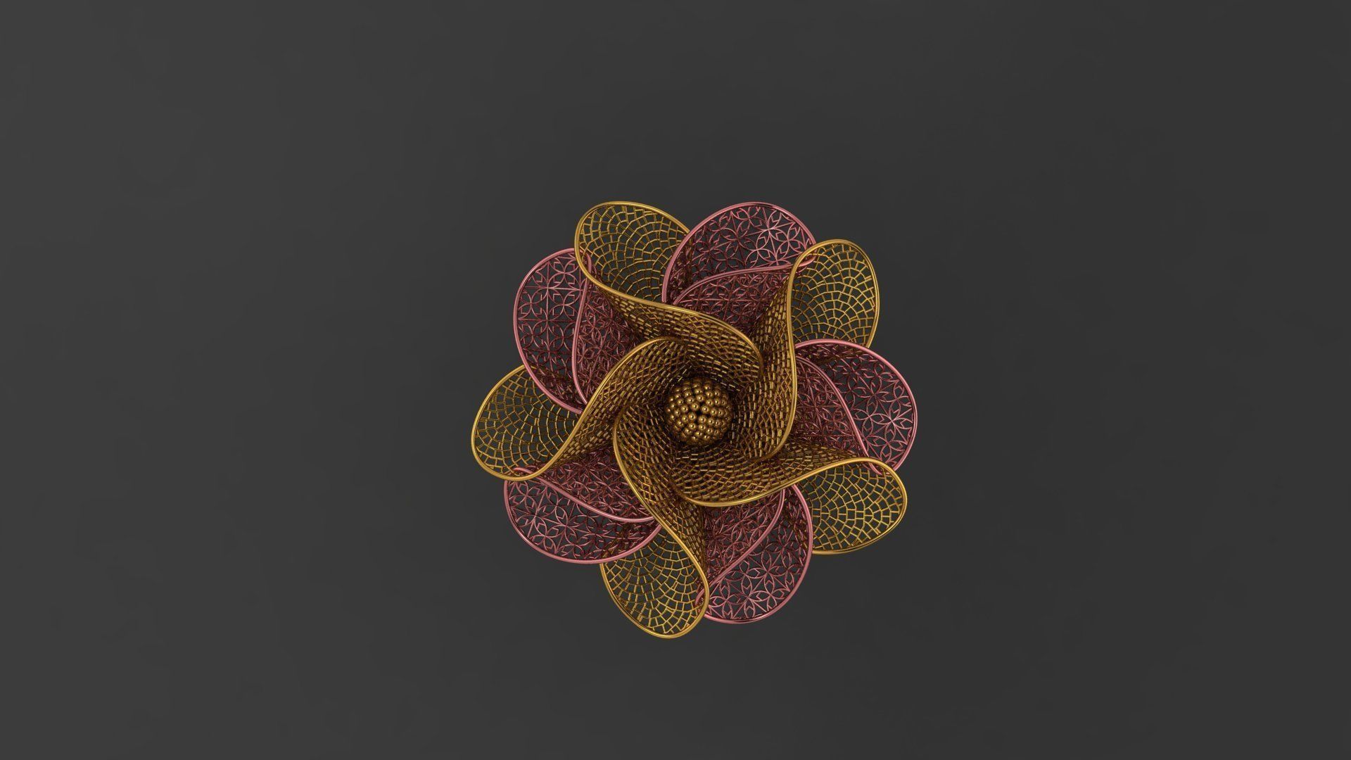 fusion 3d 100 rings 2020 collection 3D print model_43