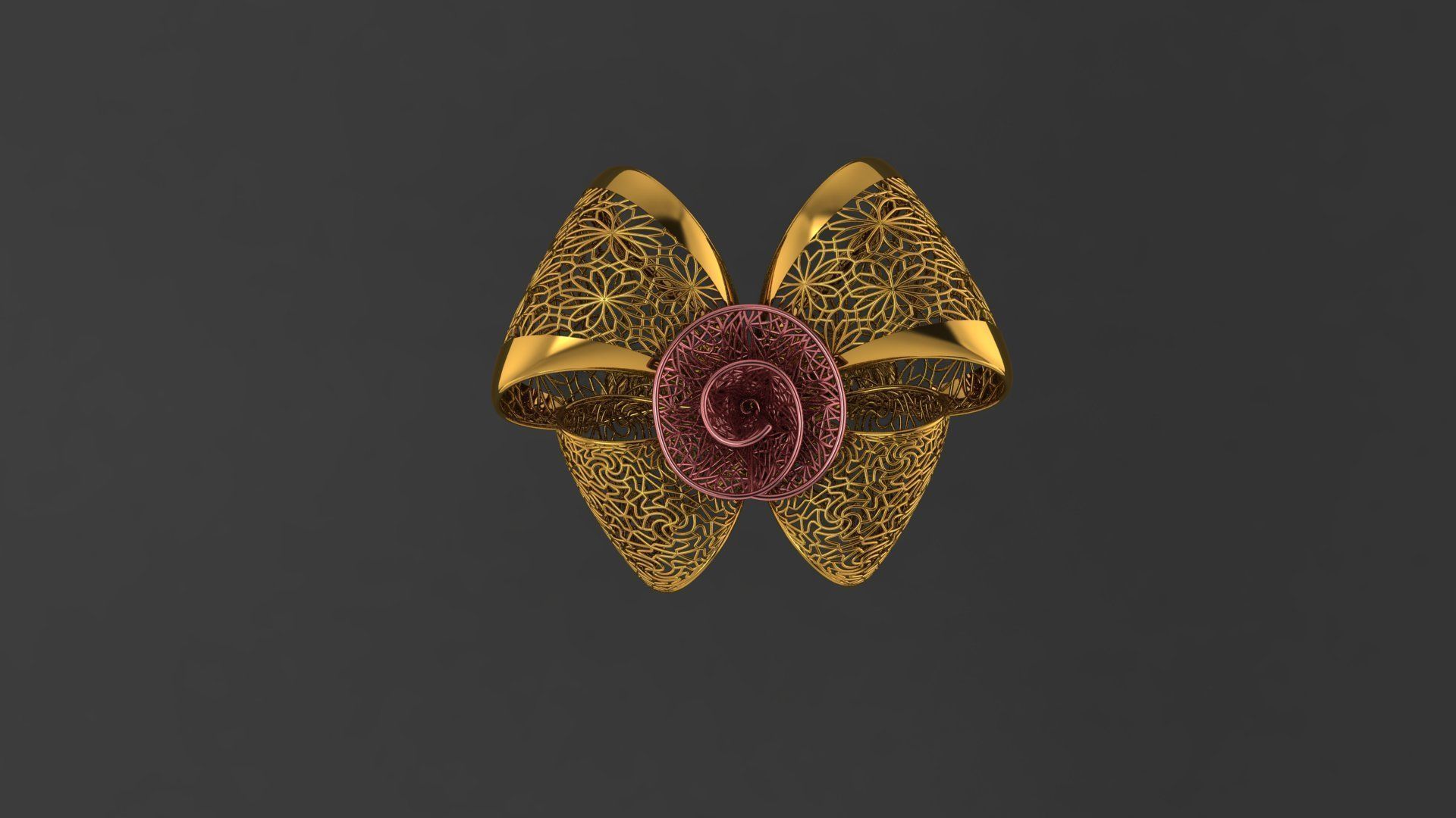 fusion 3d 100 rings 2020 collection 3D print model_72