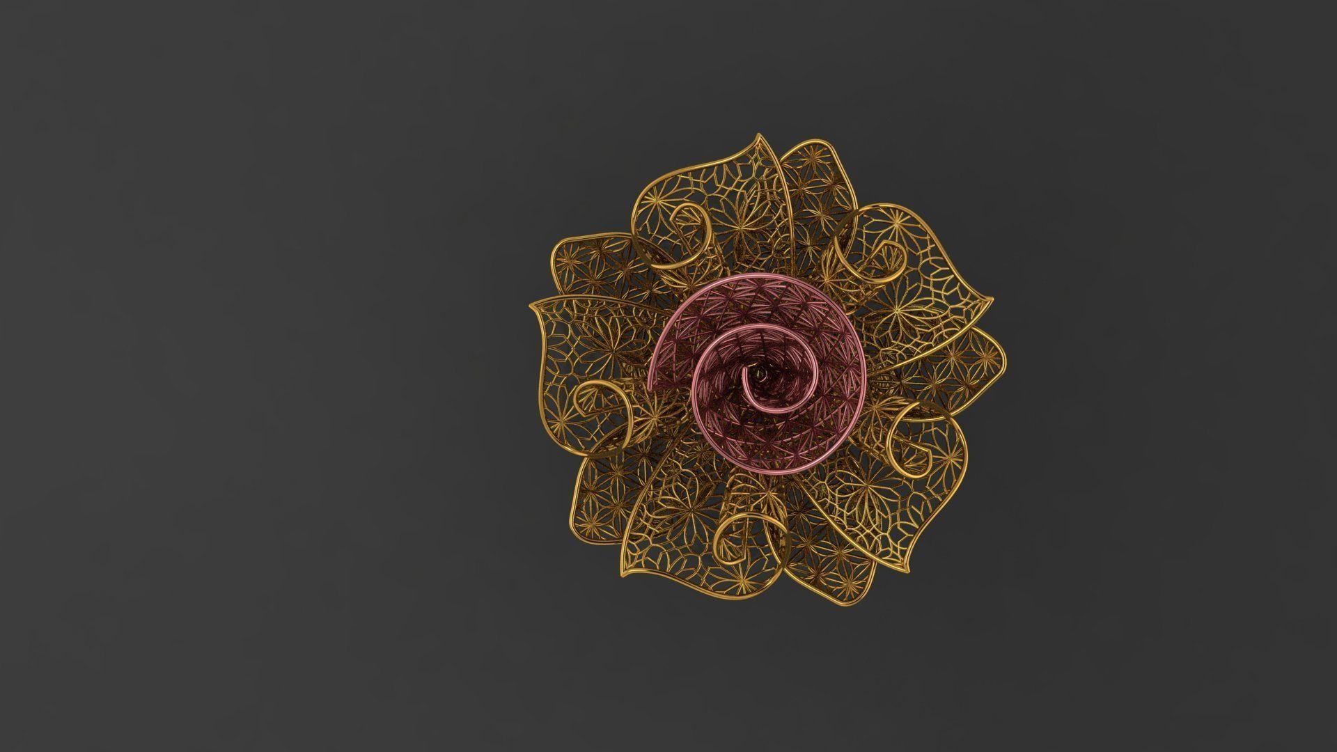 fusion 3d 100 rings 2020 collection 3D print model_40