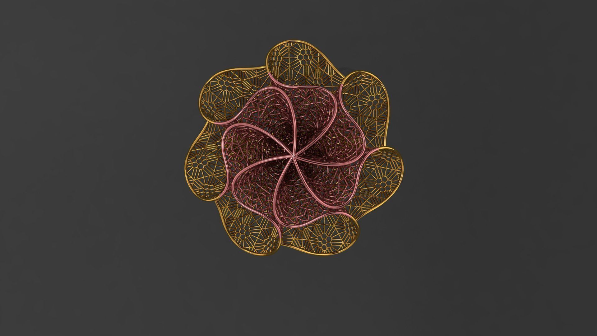 fusion 3d 100 rings 2020 collection 3D print model_103