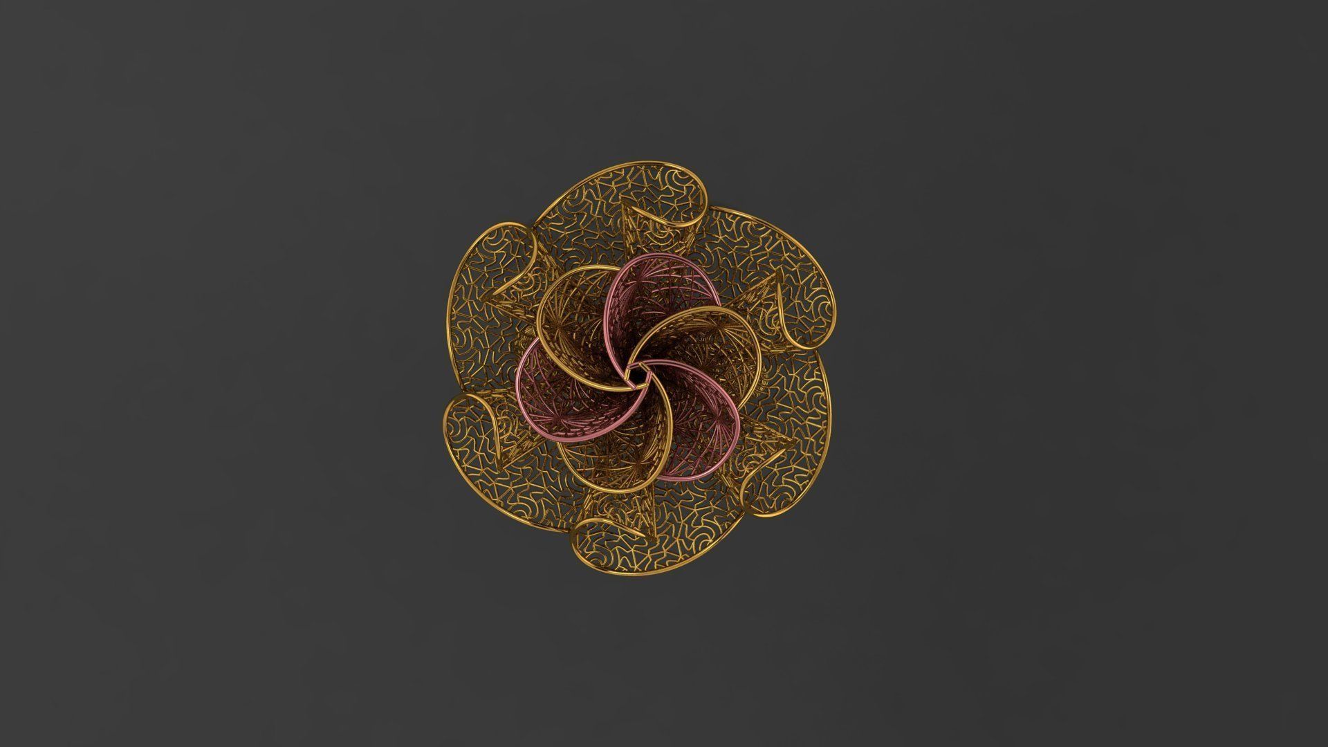 fusion 3d 100 rings 2020 collection 3D print model_101