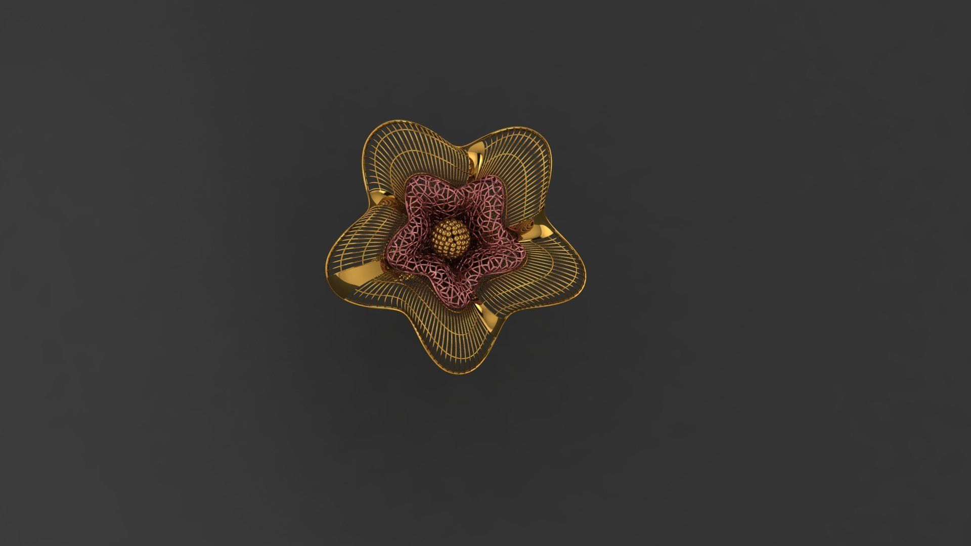fusion 3d 100 rings 2020 collection 3D print model_34