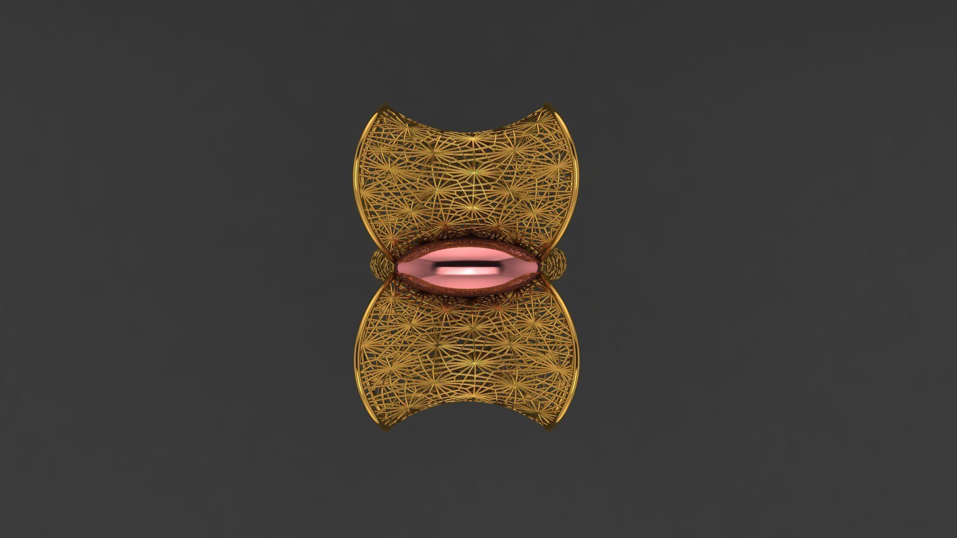 fusion 3d 100 rings 2020 collection 3D print model_74