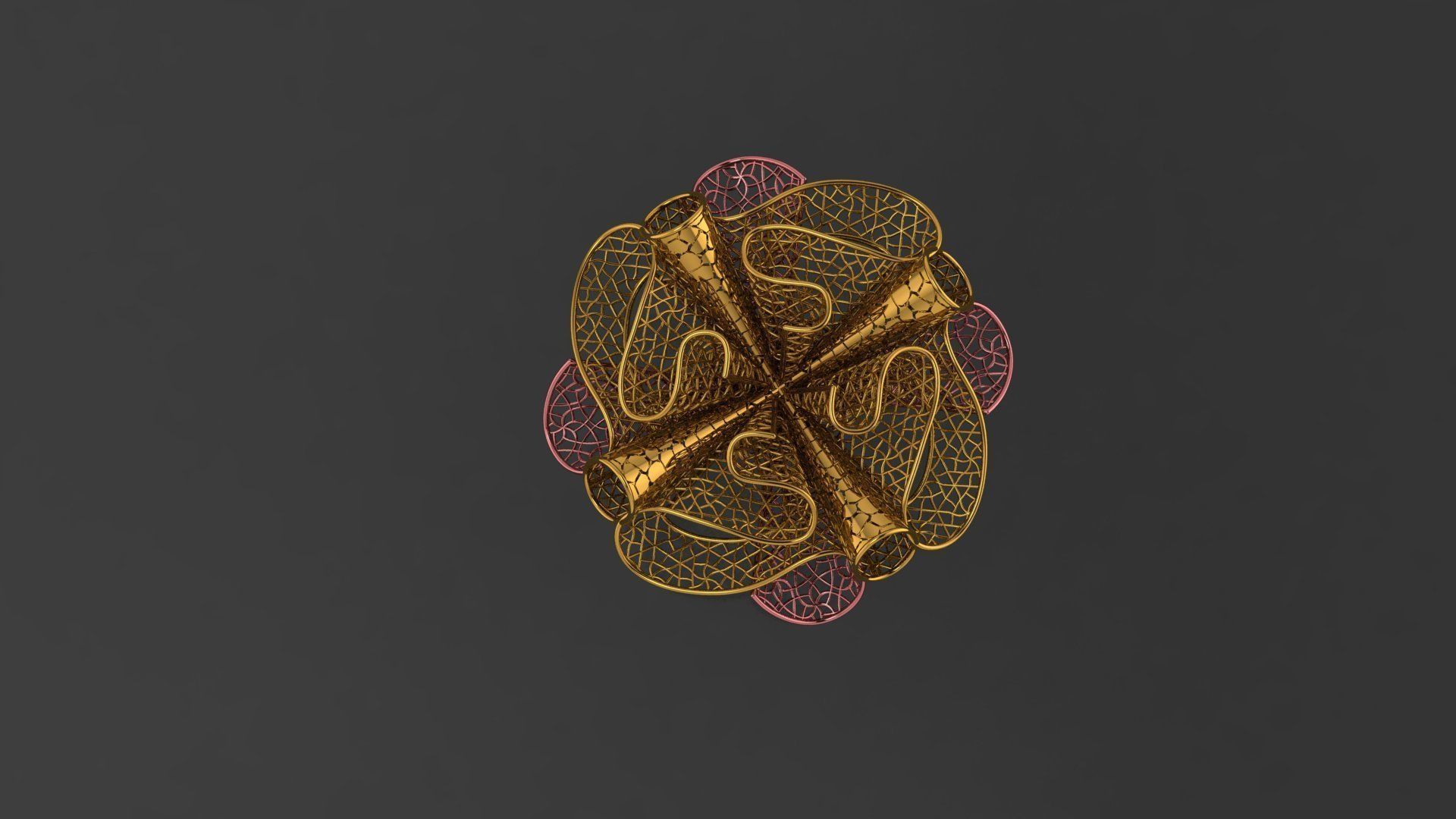 fusion 3d 100 rings 2020 collection 3D print model_49