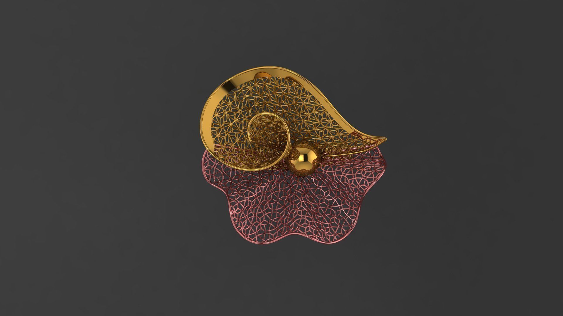 fusion 3d 100 rings 2020 collection 3D print model_90