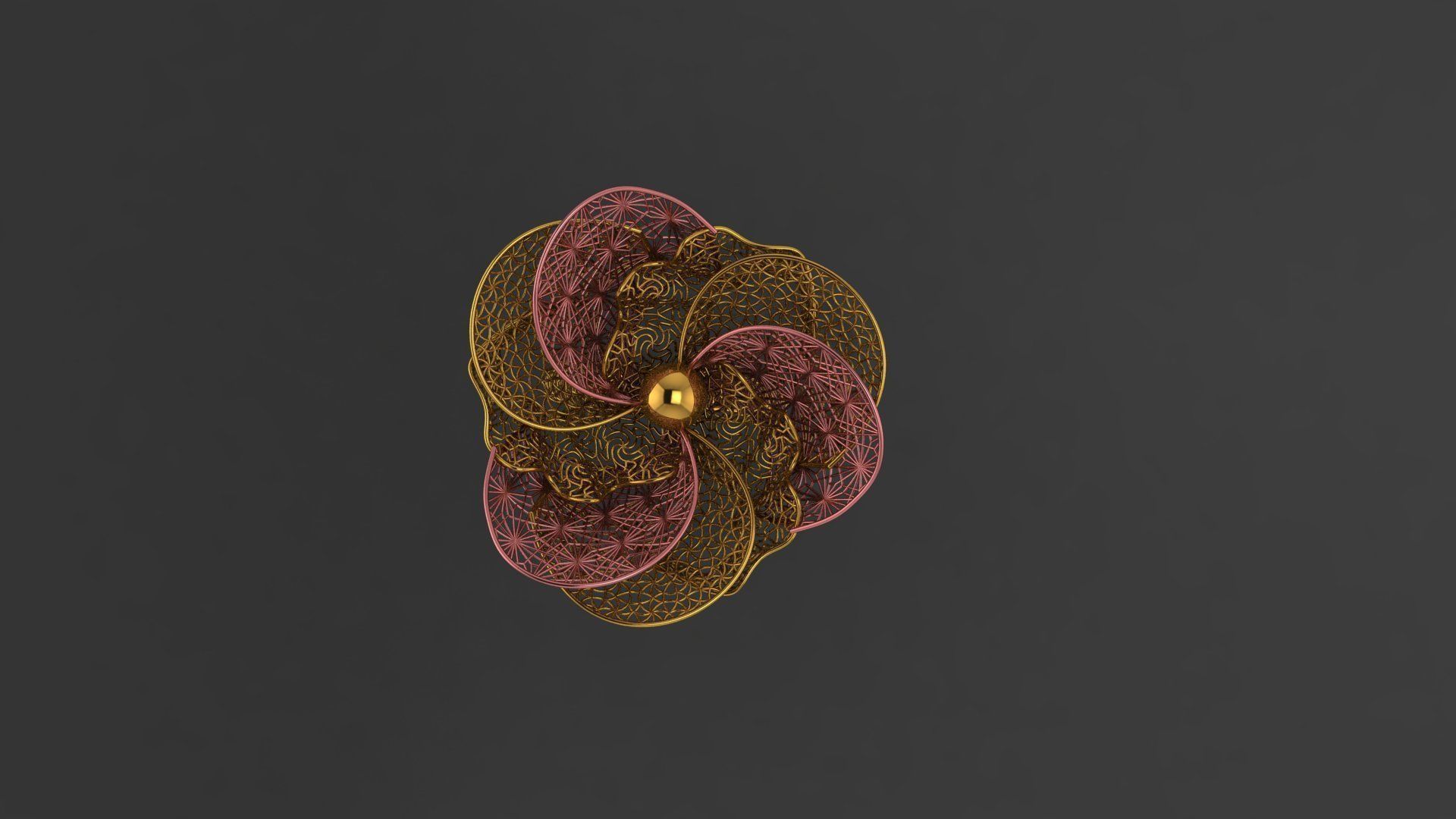 fusion 3d 100 rings 2020 collection 3D print model_69