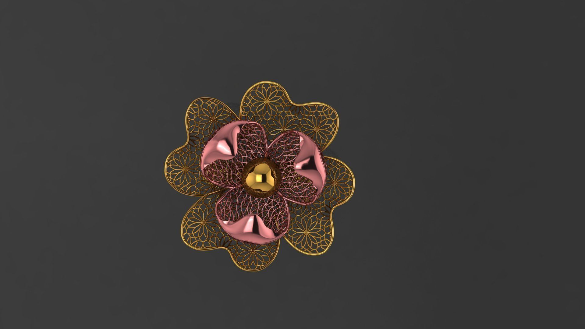 fusion 3d 100 rings 2020 collection 3D print model_126