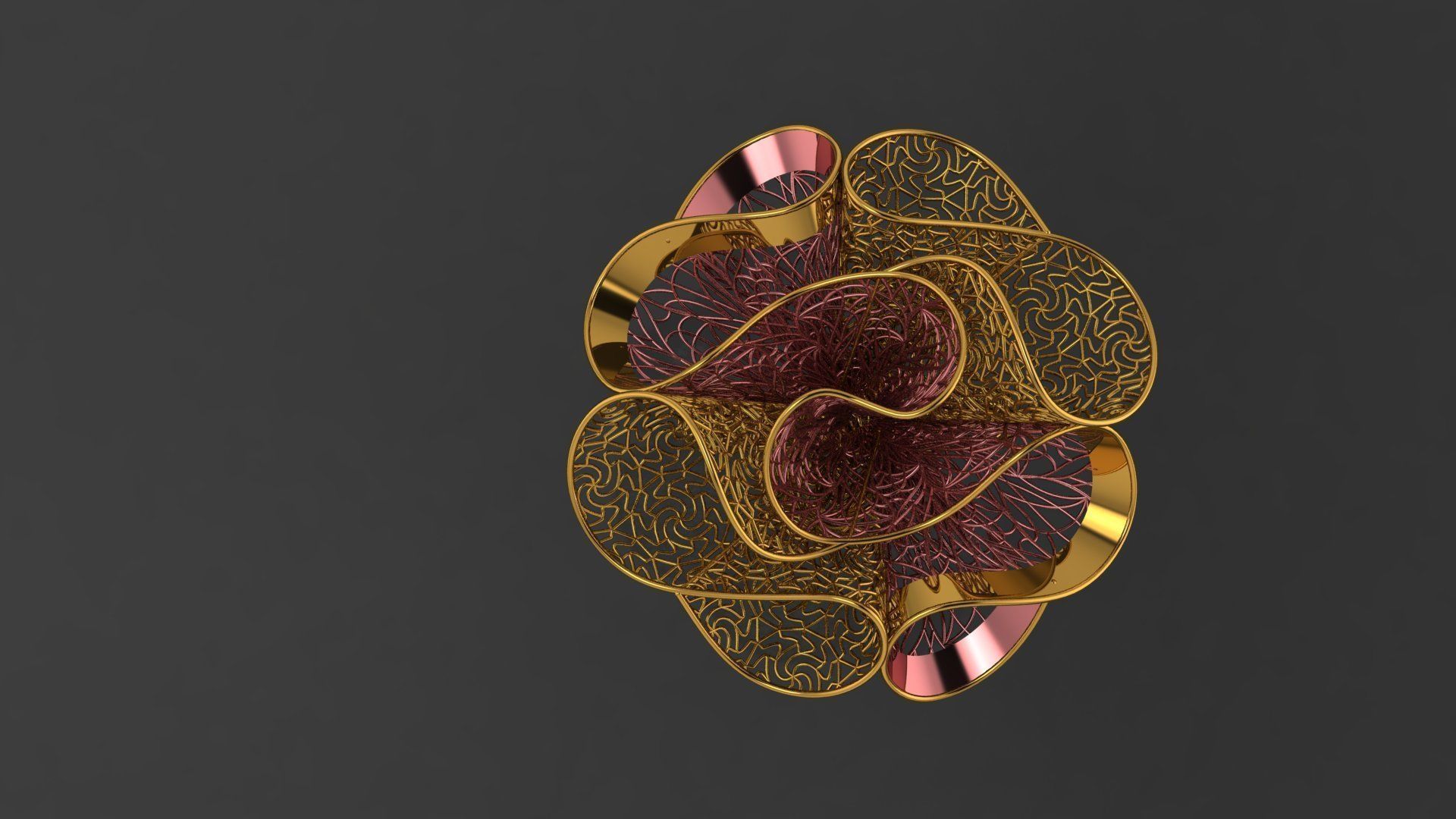 fusion 3d 100 rings 2020 collection 3D print model_52