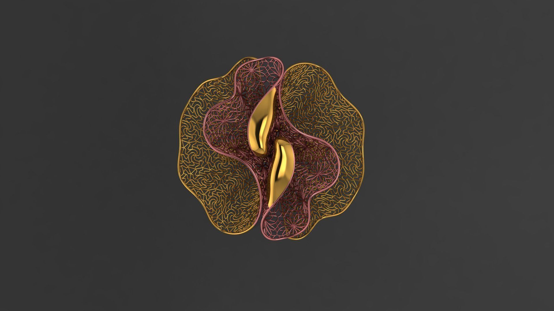 fusion 3d 100 rings 2020 collection 3D print model_99