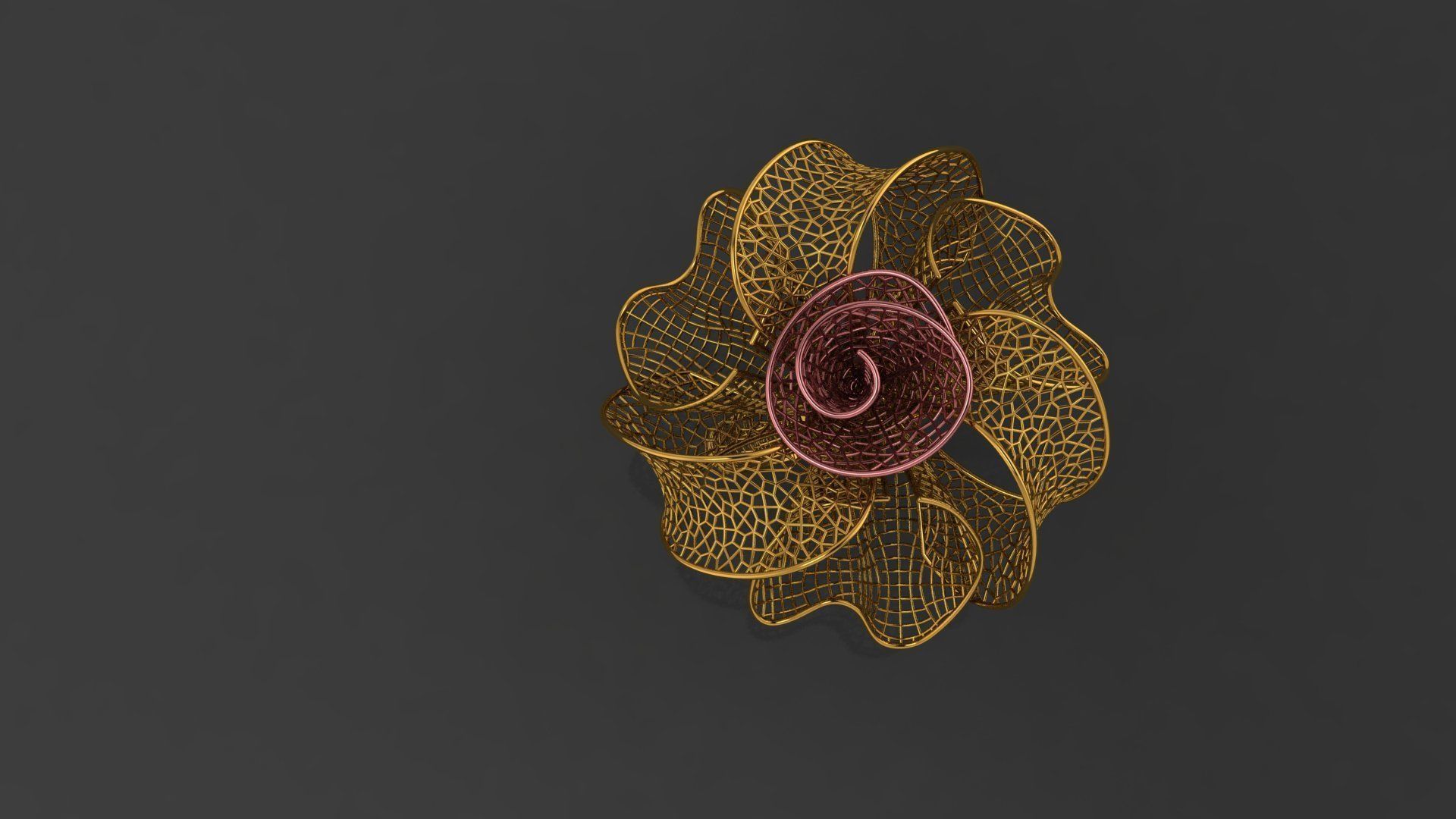 fusion 3d 100 rings 2020 collection 3D print model_42