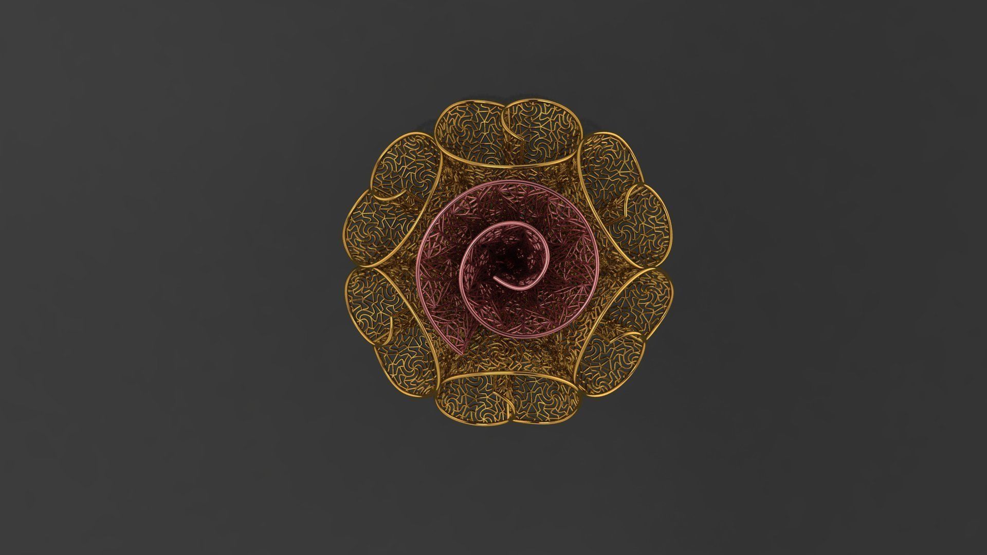 fusion 3d 100 rings 2020 collection 3D print model_53