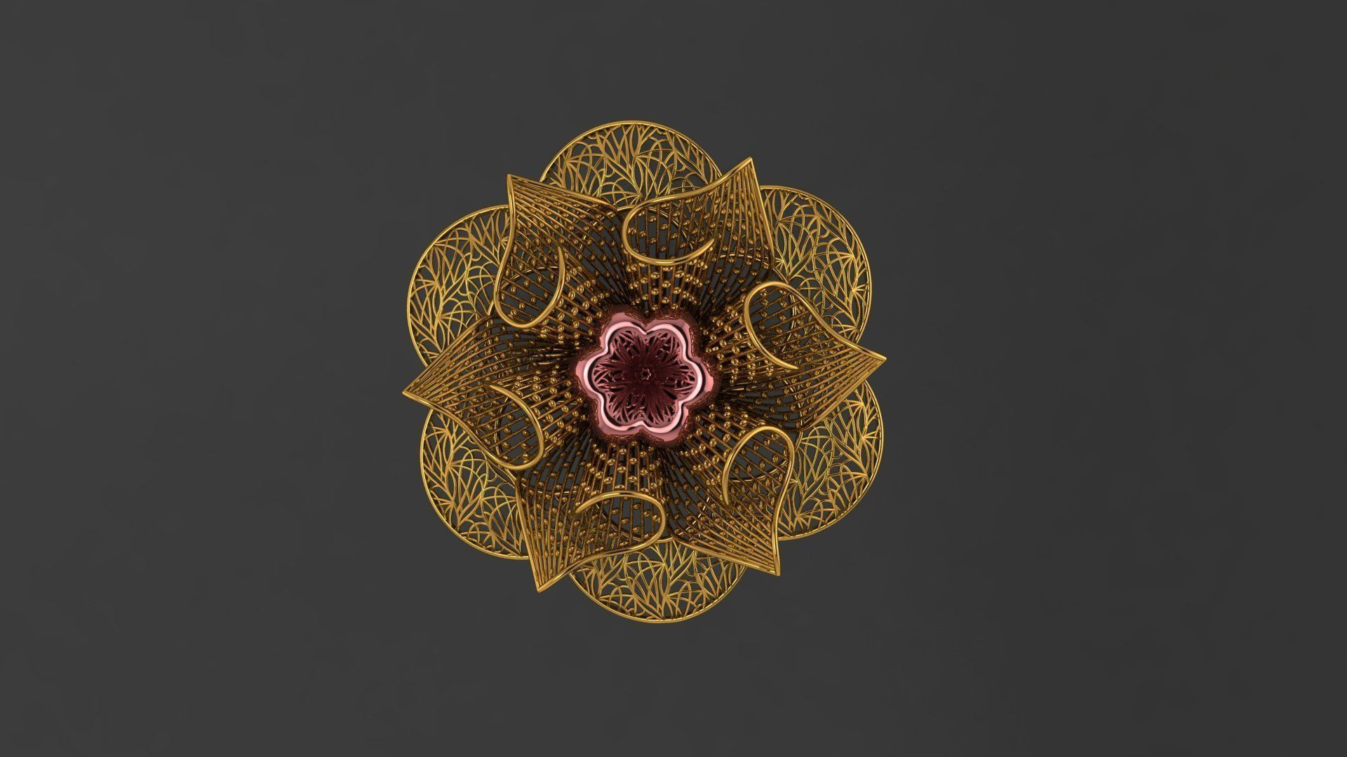 fusion 3d 100 rings 2020 collection 3D print model_118