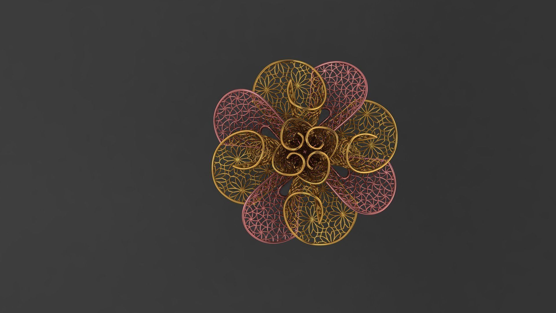 fusion 3d 100 rings 2020 collection 3D print model_88