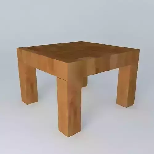 Generic End Table Free 3D model
