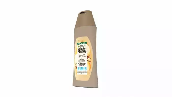 Shampoo whole almond 3D model Shampoo whole almond 3D model