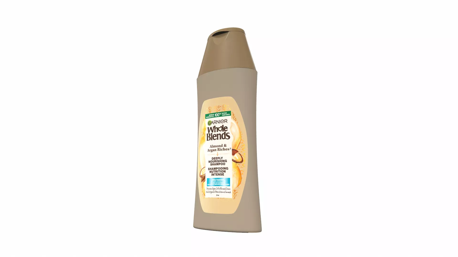 Shampoo whole almond 3D model_0