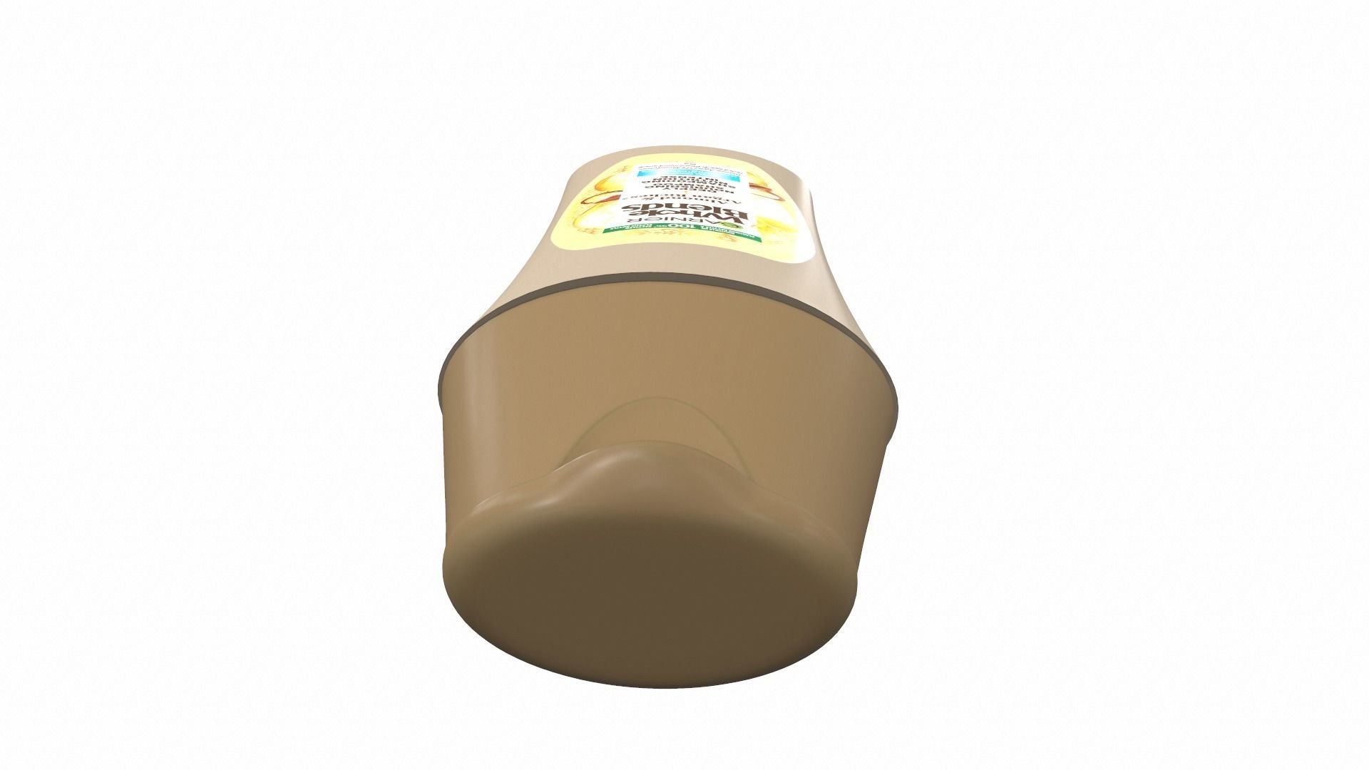 Shampoo whole almond 3D model_5