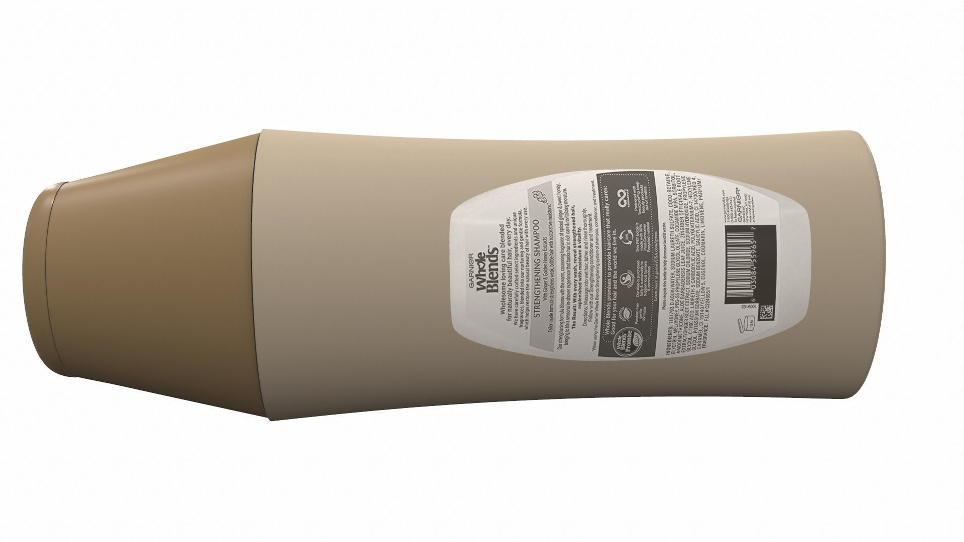 Shampoo whole almond 3D model_8