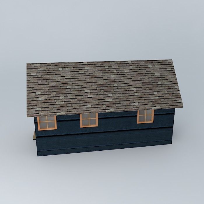 Tiny House Free 3D model_2