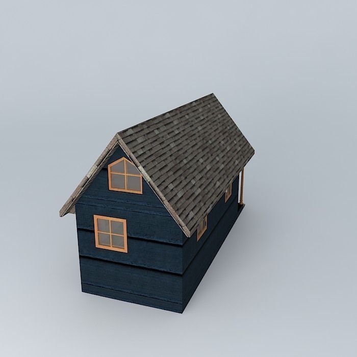Tiny House Free 3D model_1
