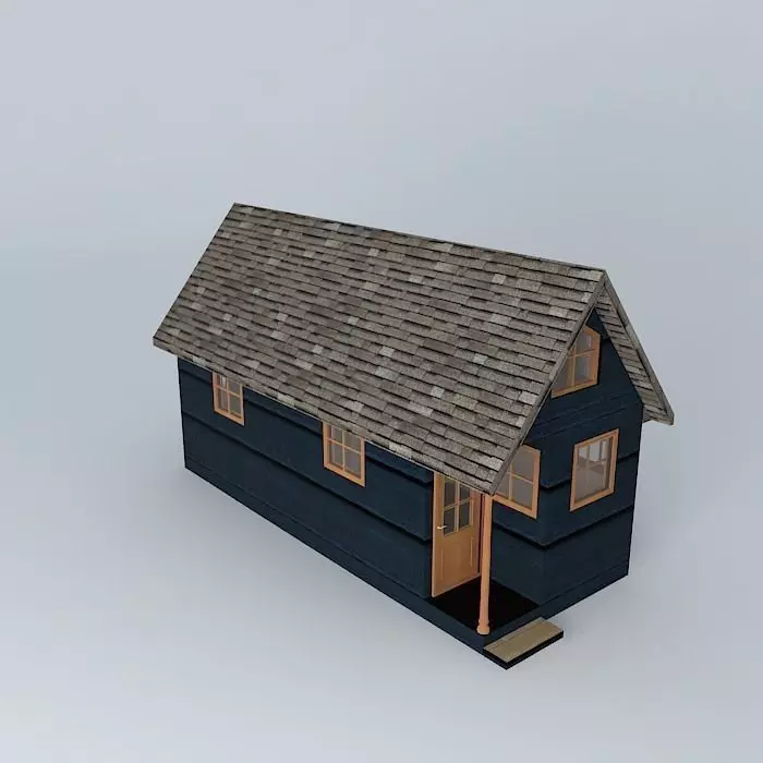 Tiny House Free 3D model_0