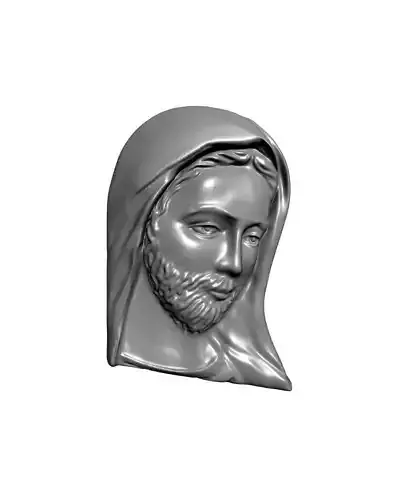 Pendant of Christ Jesus 3D print model
