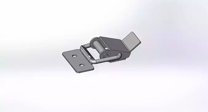 Hook Lock 3D print model
