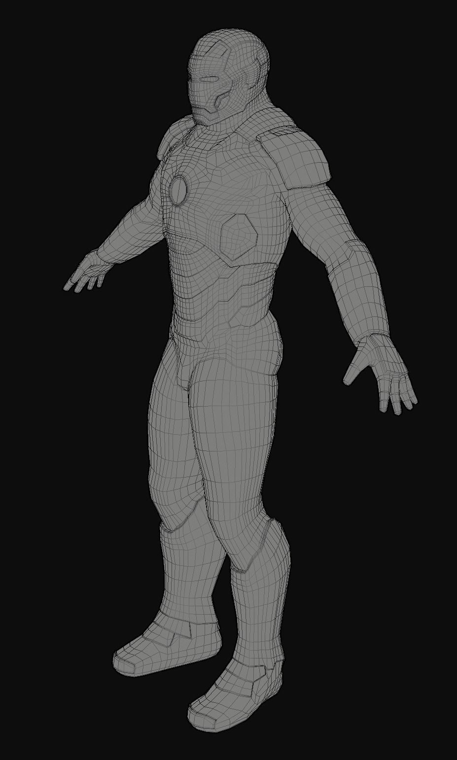 Ironman Mark 42 3D model_11
