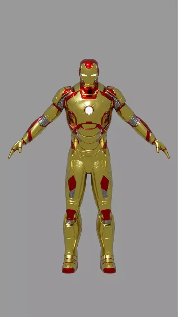 Ironman Mark 42 3D model_0